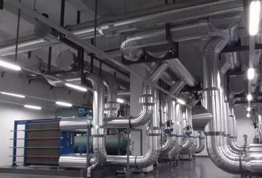 暖通设备的精美安装