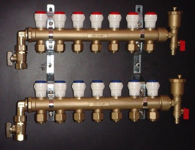 合肥恒暖革新之作 地暖分水器活接角阀，引领供暖行业智能升级